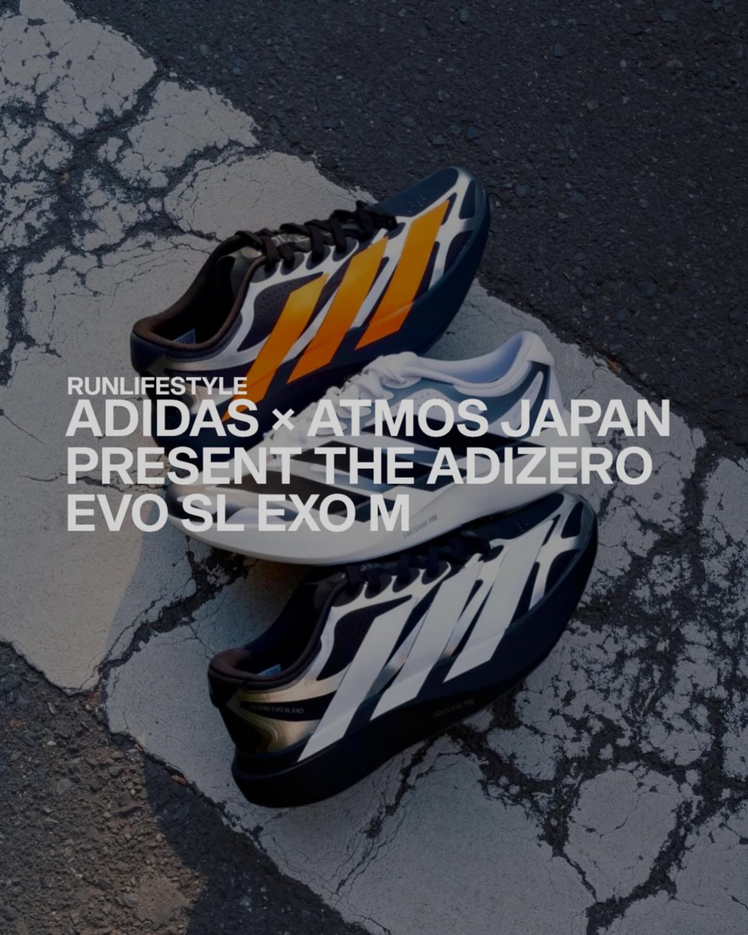 ADIDAS × ATMOS JAPAN PRESENT THE ADIZERO EVO SL EXO M Featuring