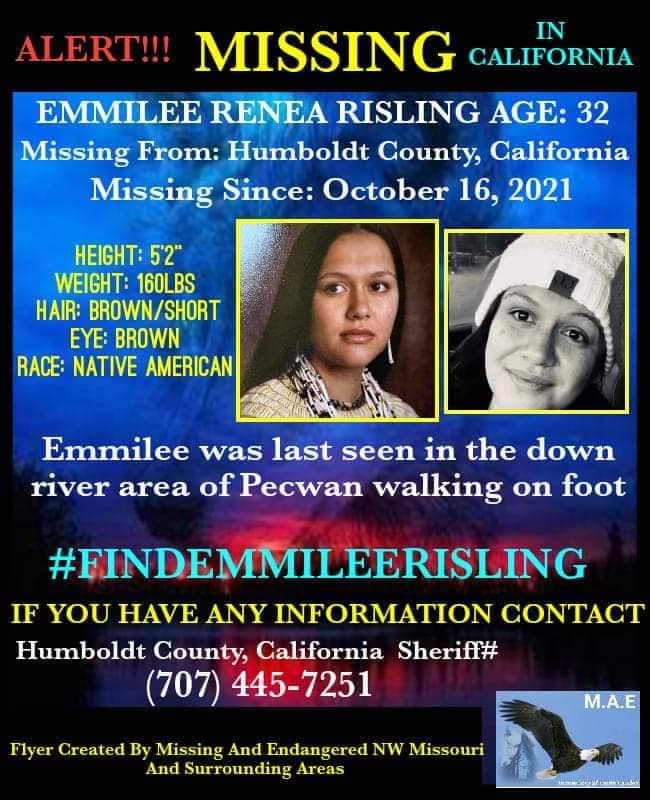 Emmilee was declared a... - Bring Emmilee Risling Home | Facebook