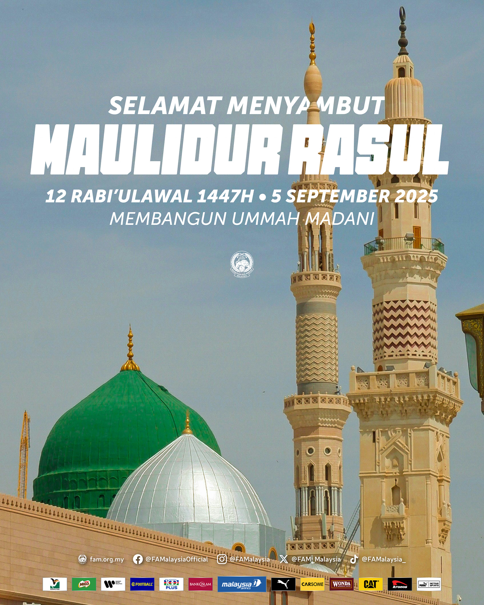 Salam Maulidur Rasul... - Football Association of Malaysia | Facebook