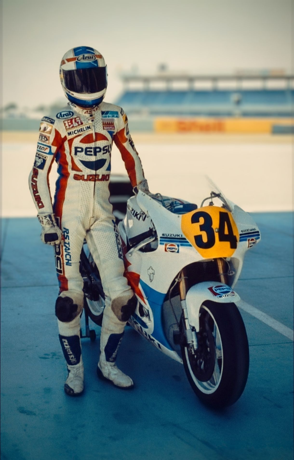 Kevin Schwantz's 1989 500cc Grand Prix season on the Pepsi Suzuki
