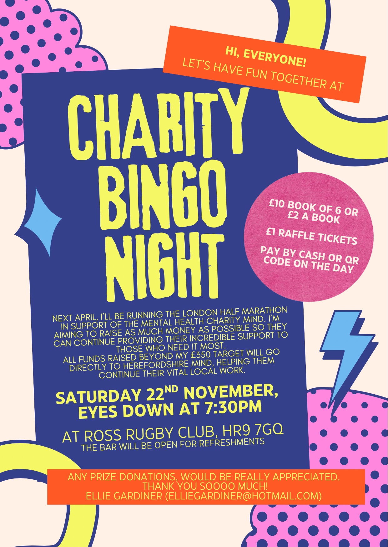 Charity Bingo & Raffle Night