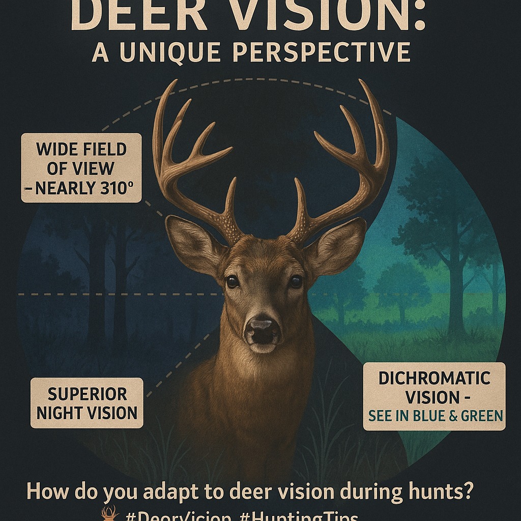 Hunter's - Deer vision is intriguing! 🦌 Their eyes provide a nearly 310 ...