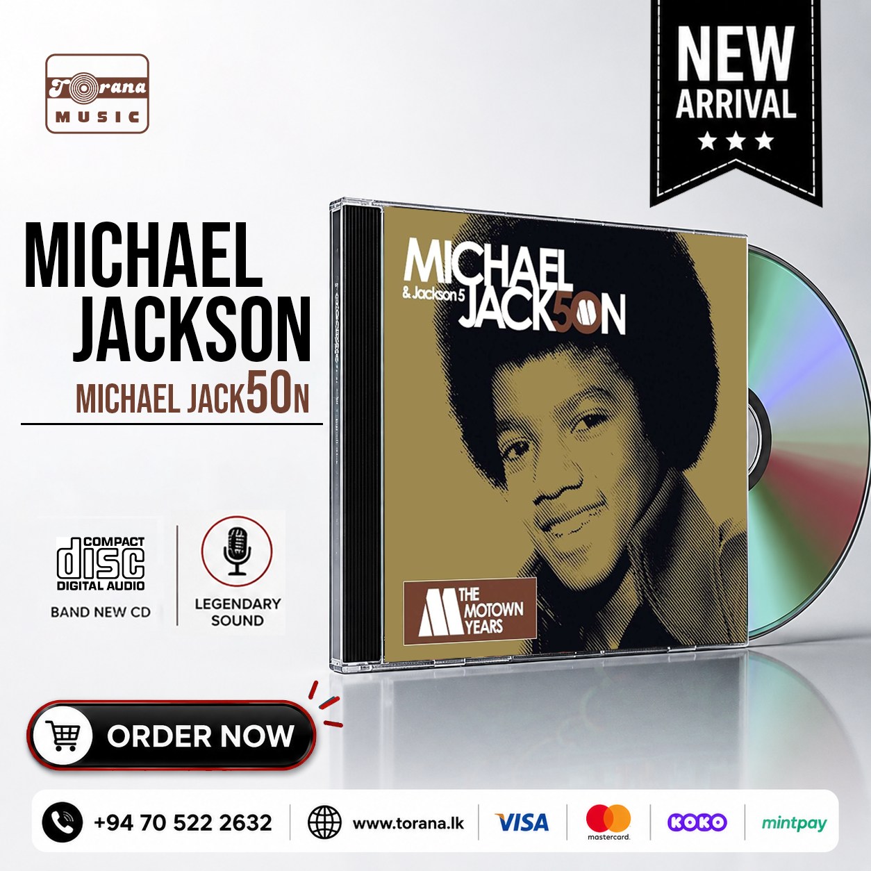 New Michael Jackson CDs available at Torana Music
