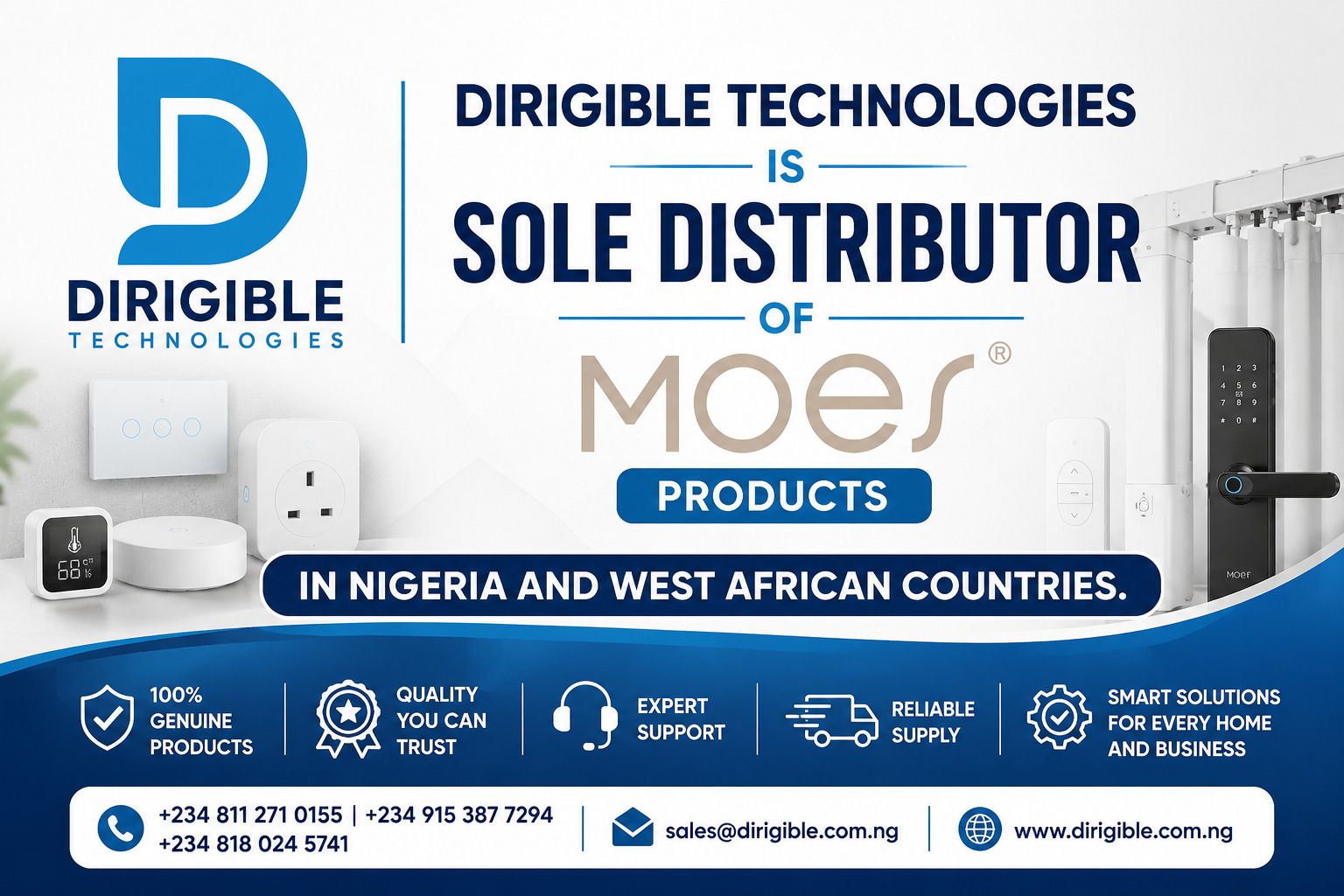 Dirigible Stores Nigeria | Ikeja