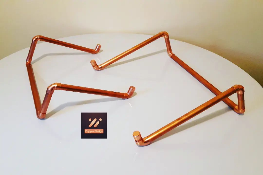 Copper Design - Custom Copper Laptop Stand 💻 Built using...