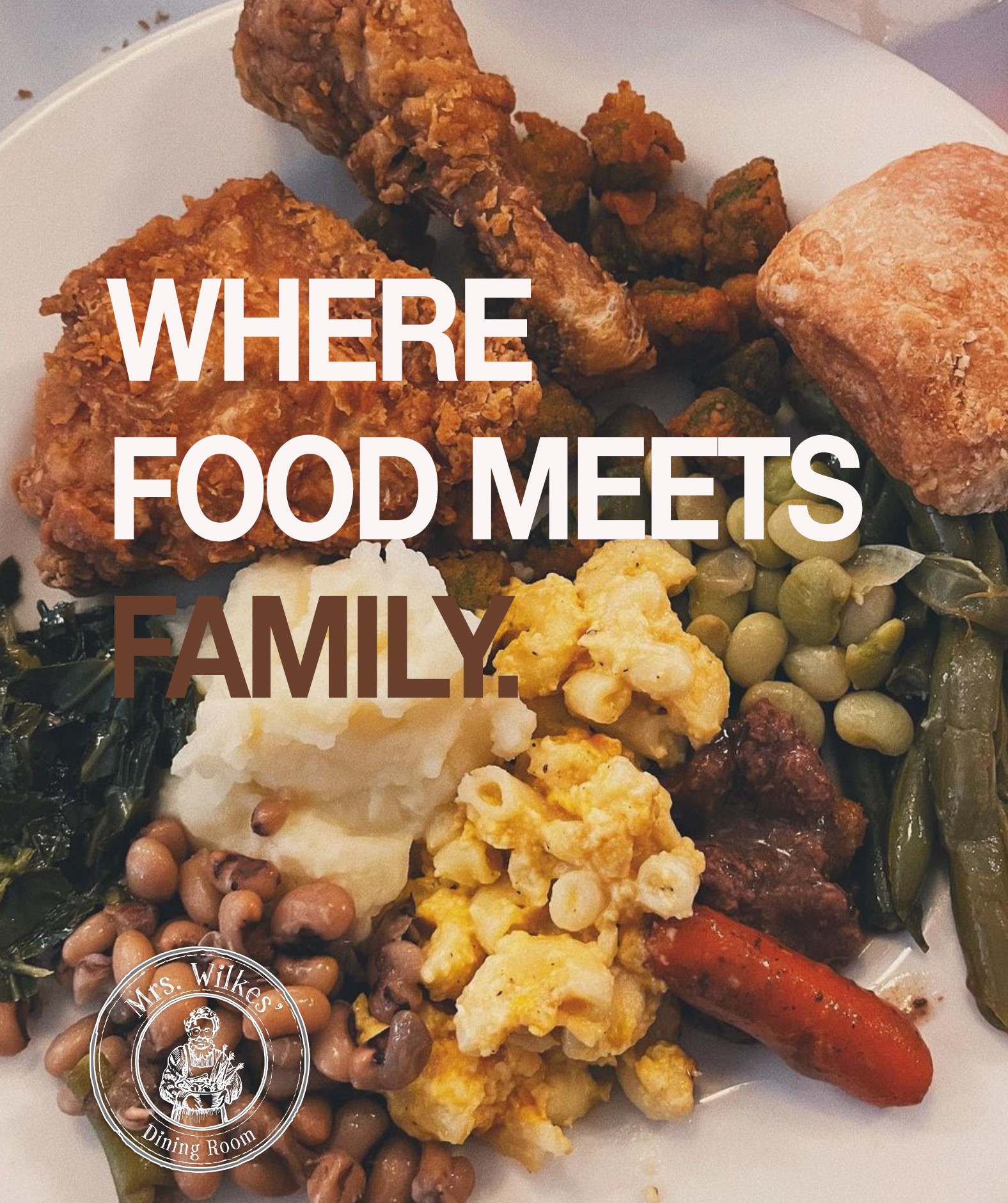 We give a whole new meaning to... - Mrs. Wilkes' Dining Room | Facebook