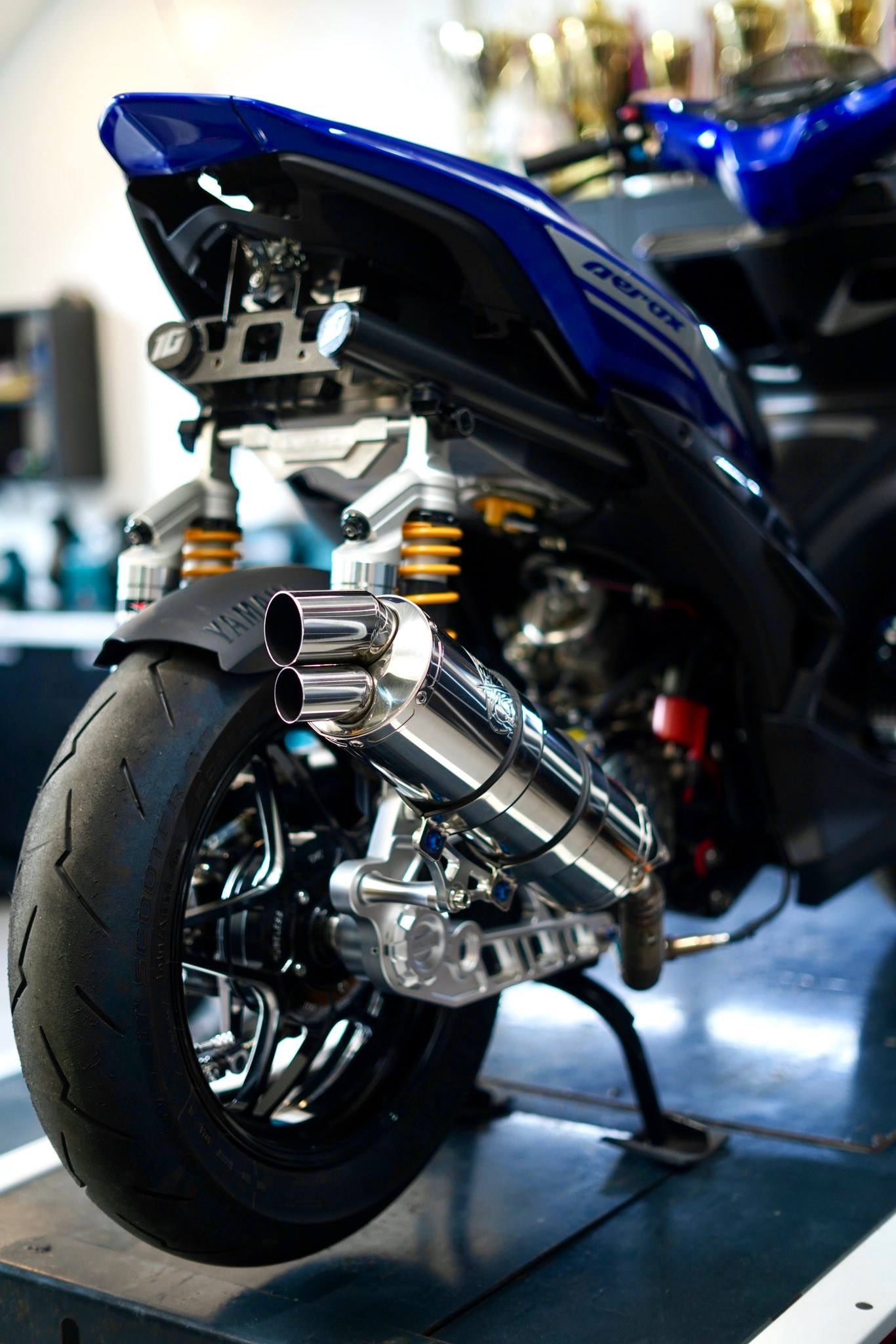 MotoDeck - Aerox custom radiator fitment | Facebook