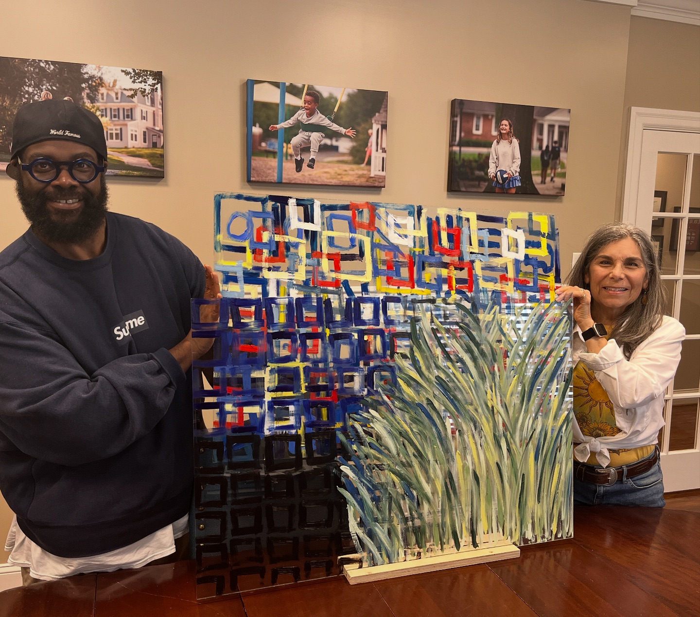 Sanford School - We were thrilled to welcome artist Damian... | Facebook