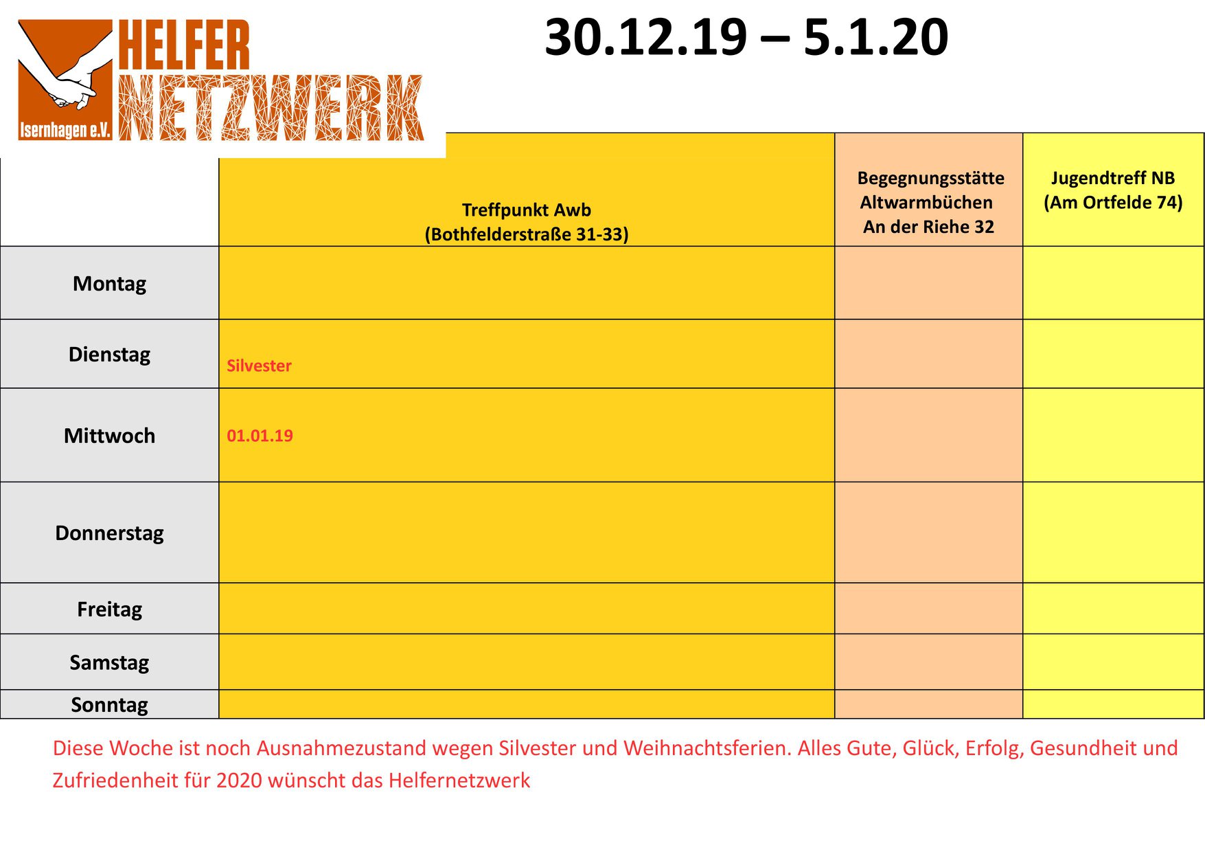 Helfernetzwerk Isernhagen Beitrage Facebook