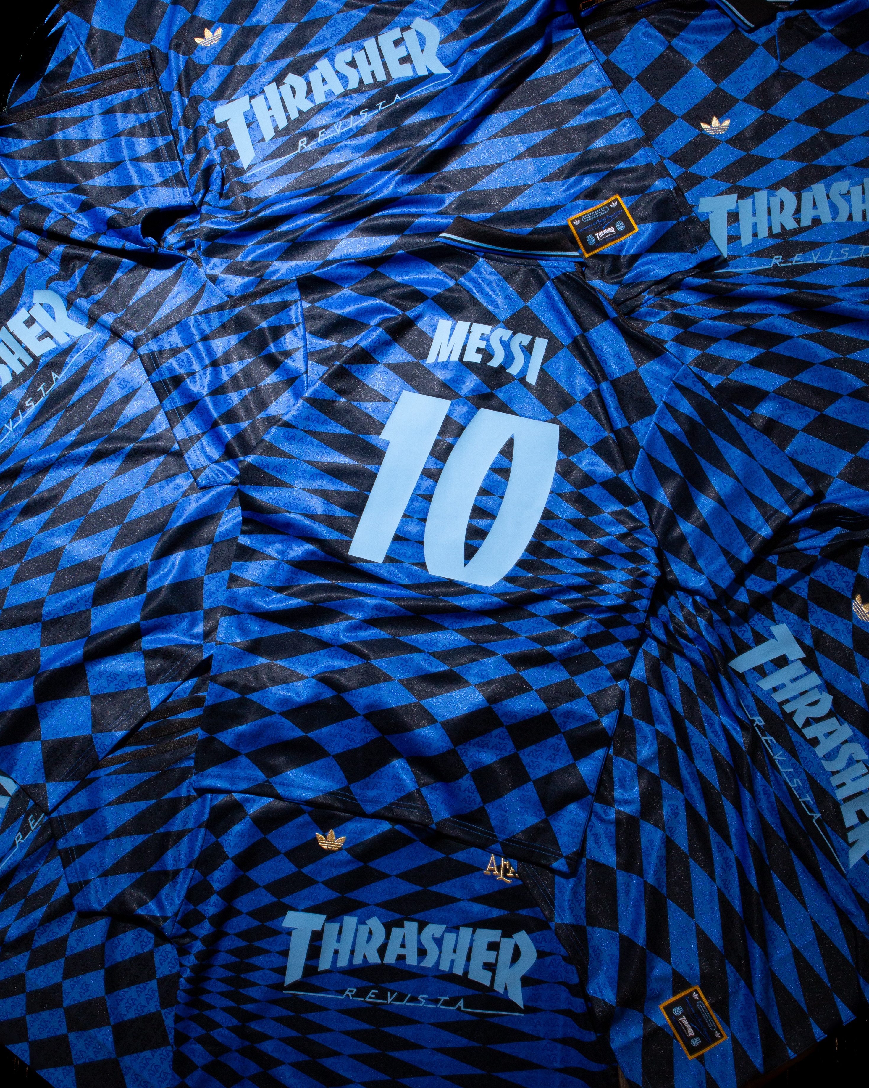 Adidas and Thrasher release official Messi collaboration jersey