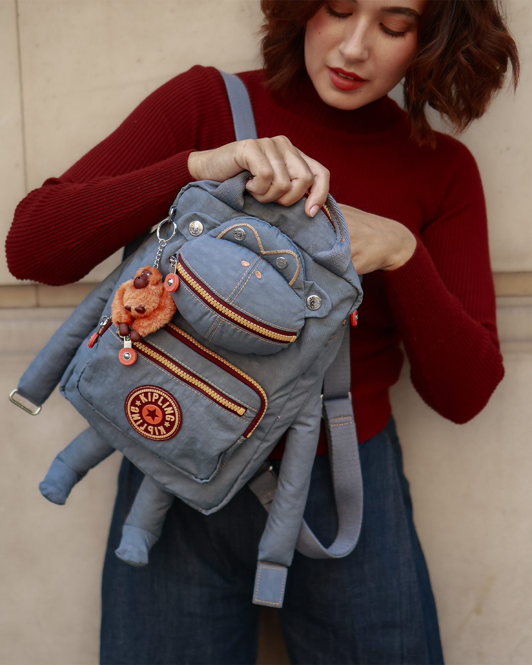 【レア】ANNA SUI☆Kipling マルチリュック レア】ANNA SUI☆Kipling マルチリュック レア】ANNA SUI☆Kipling