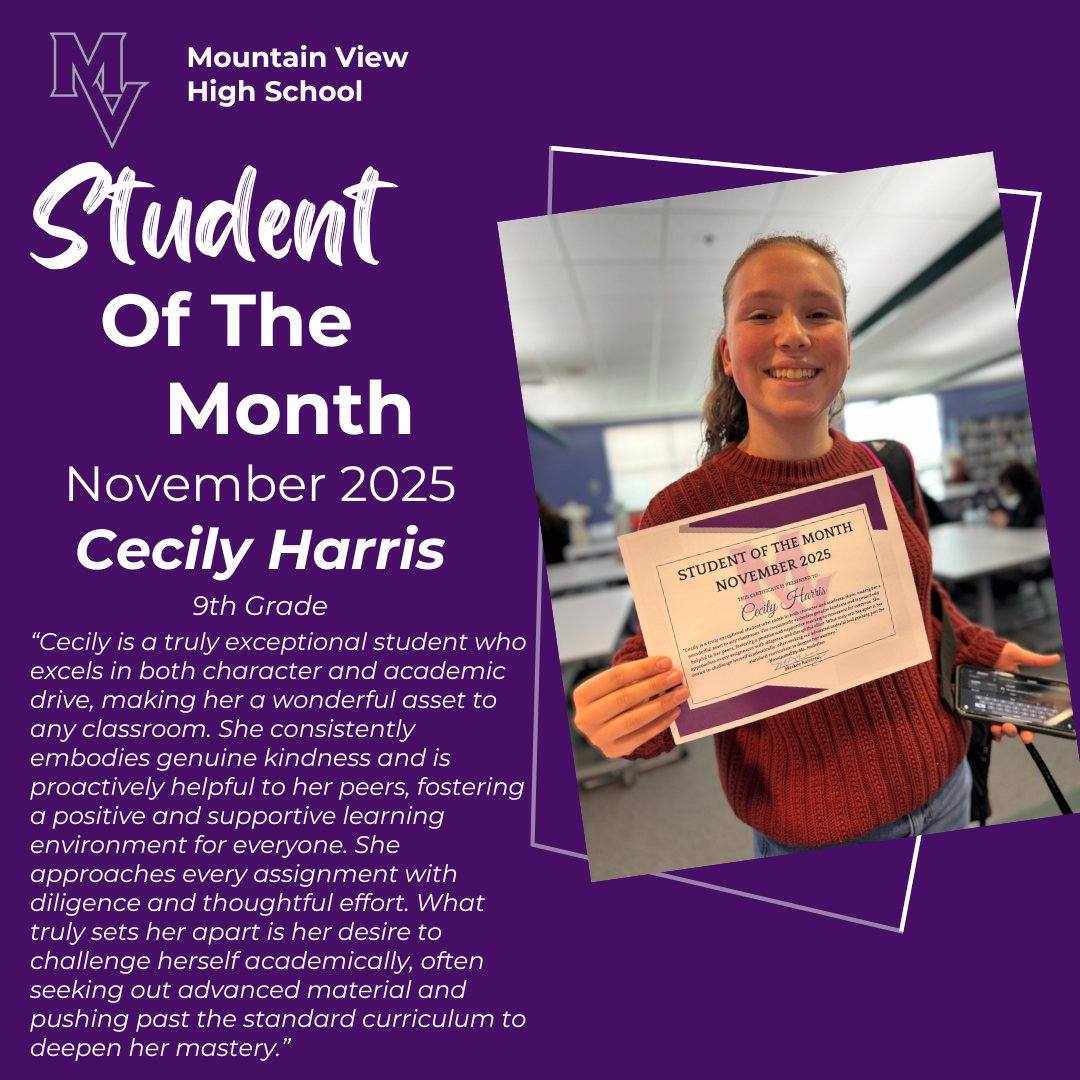 Congratulations to our 9th... - Mountain View High School | Facebook