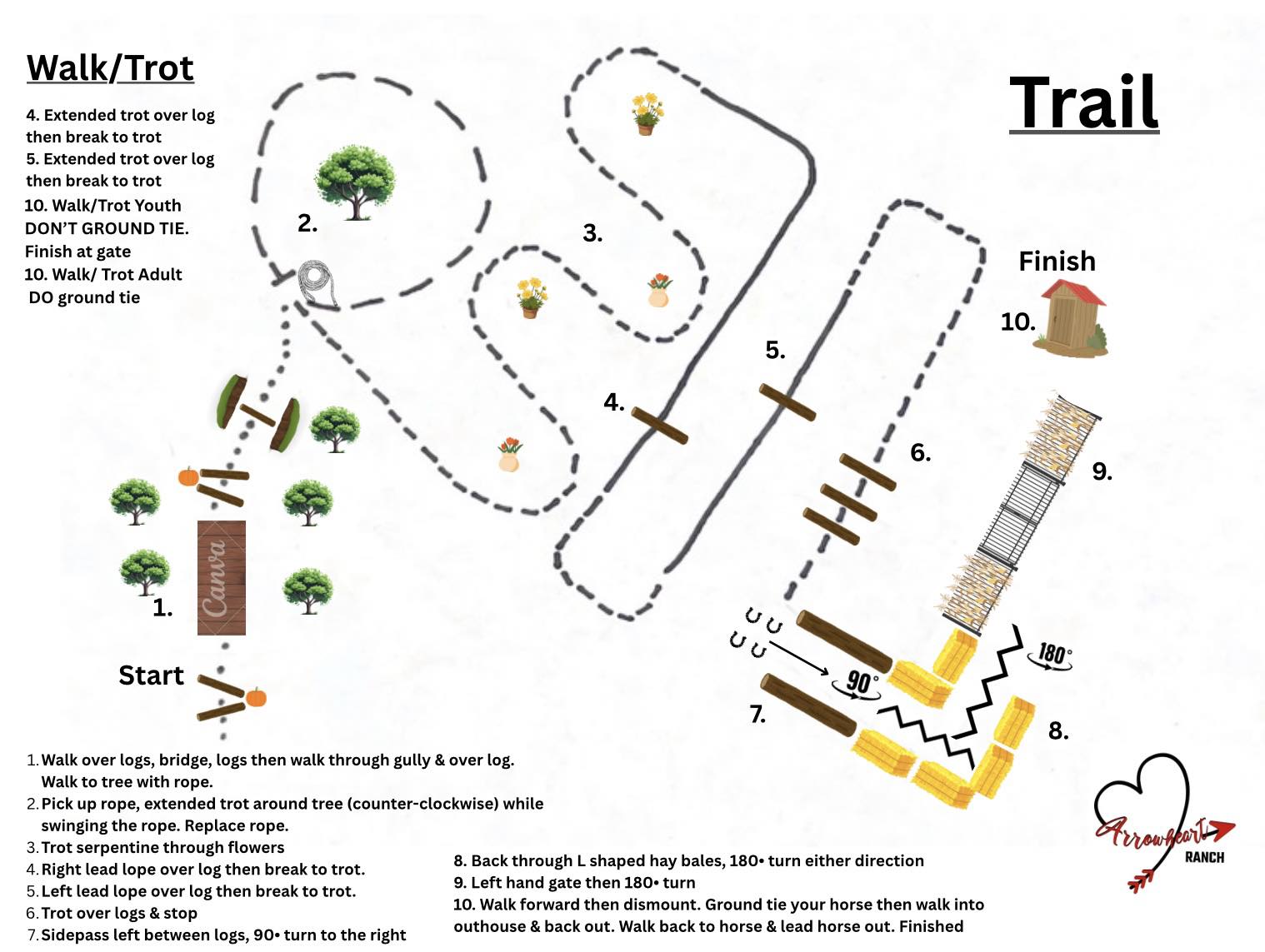 Arrowheart - We have a fun fall ranch trail pattern for our October 5th ...