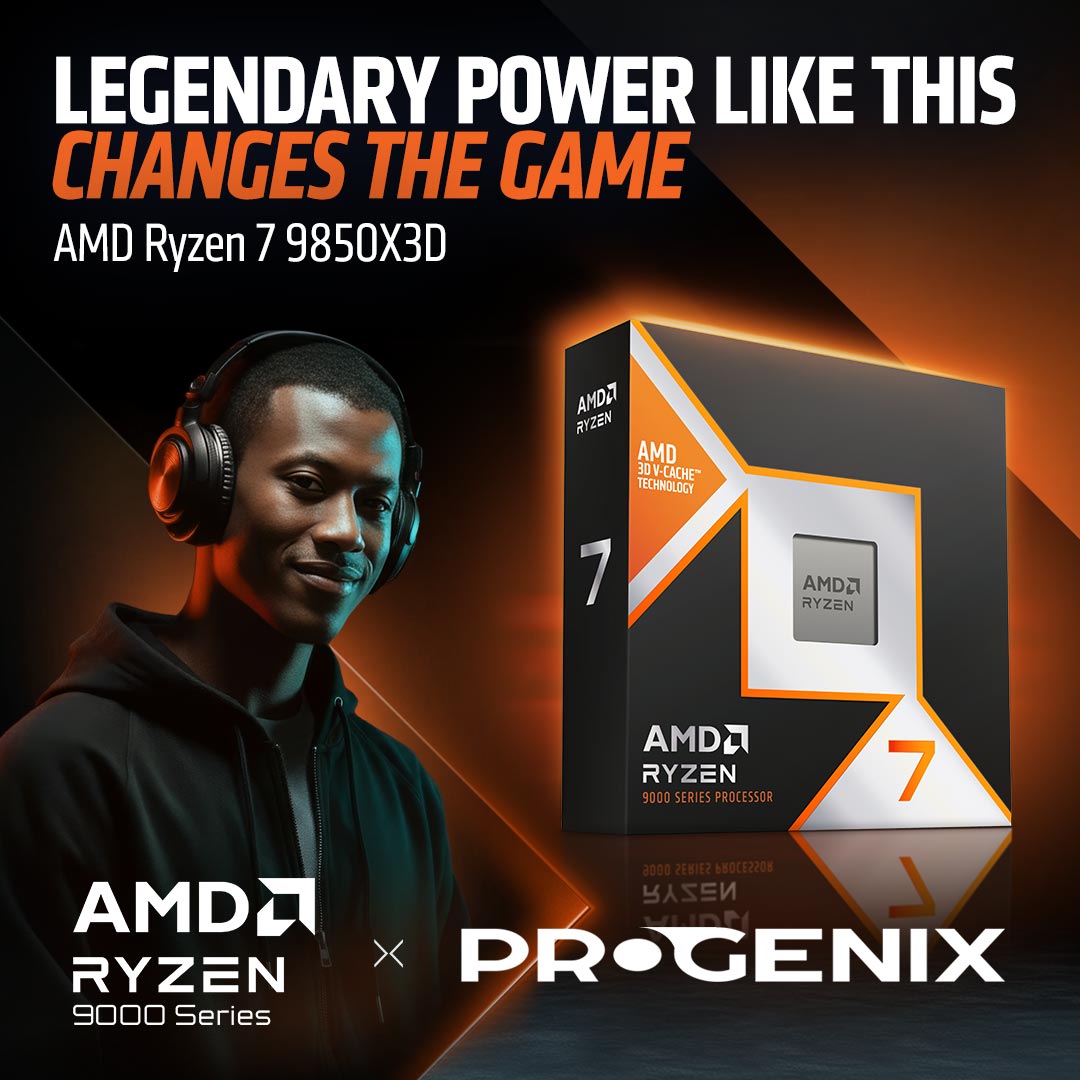 Progenix - Introducing the AMD Ryzen 7 9850X3D – the NEW King of Gaming ...