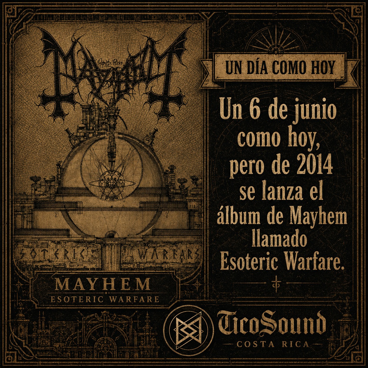 TicoSound - #UnDiaComoHoy | 🔥 Un día como hoy en la historia del
