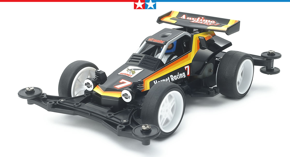 TAMIYA The Hornet Jr. 1/32 ミニ四駆 The Hornet Jr. first appeared 40 years ago, and now the little