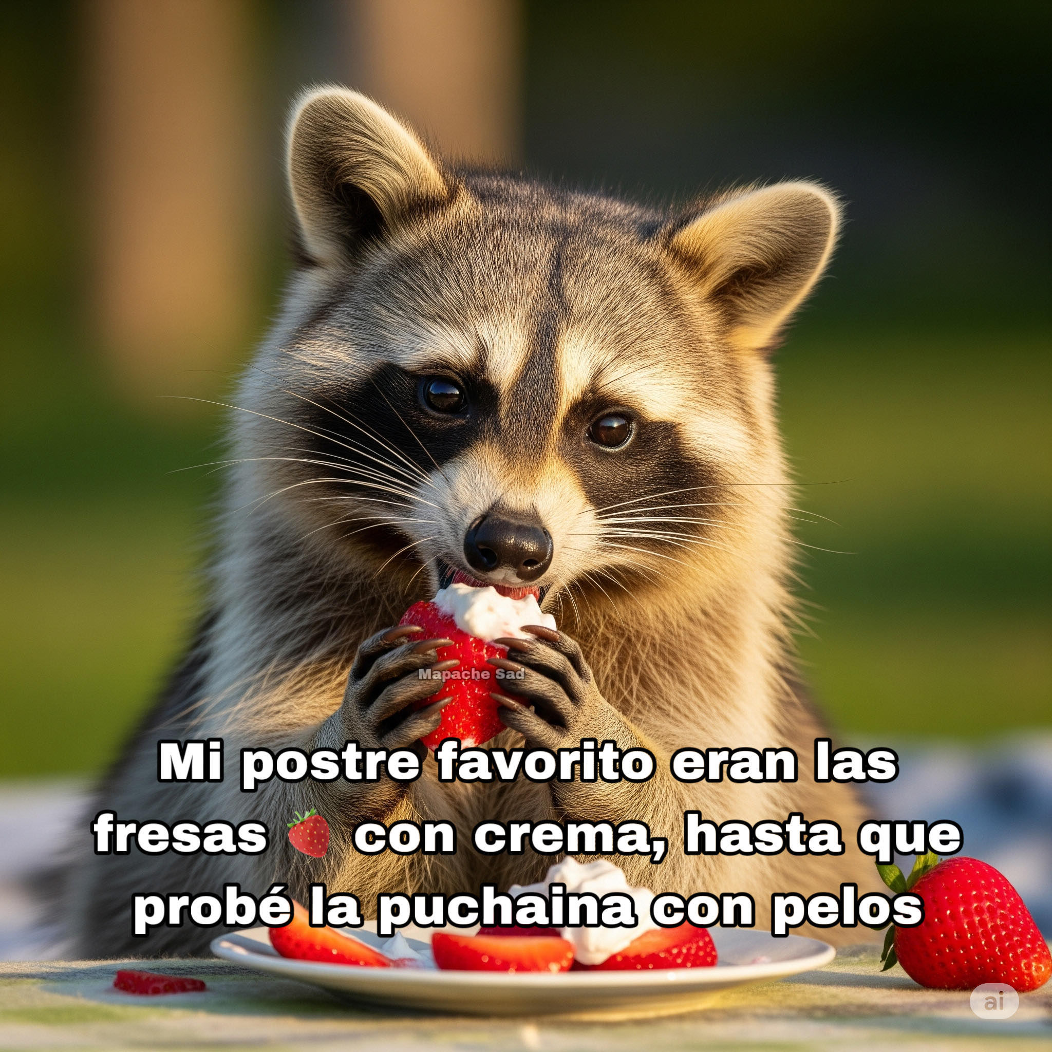 Mapache - Mis felicitaciones al chef | Facebook