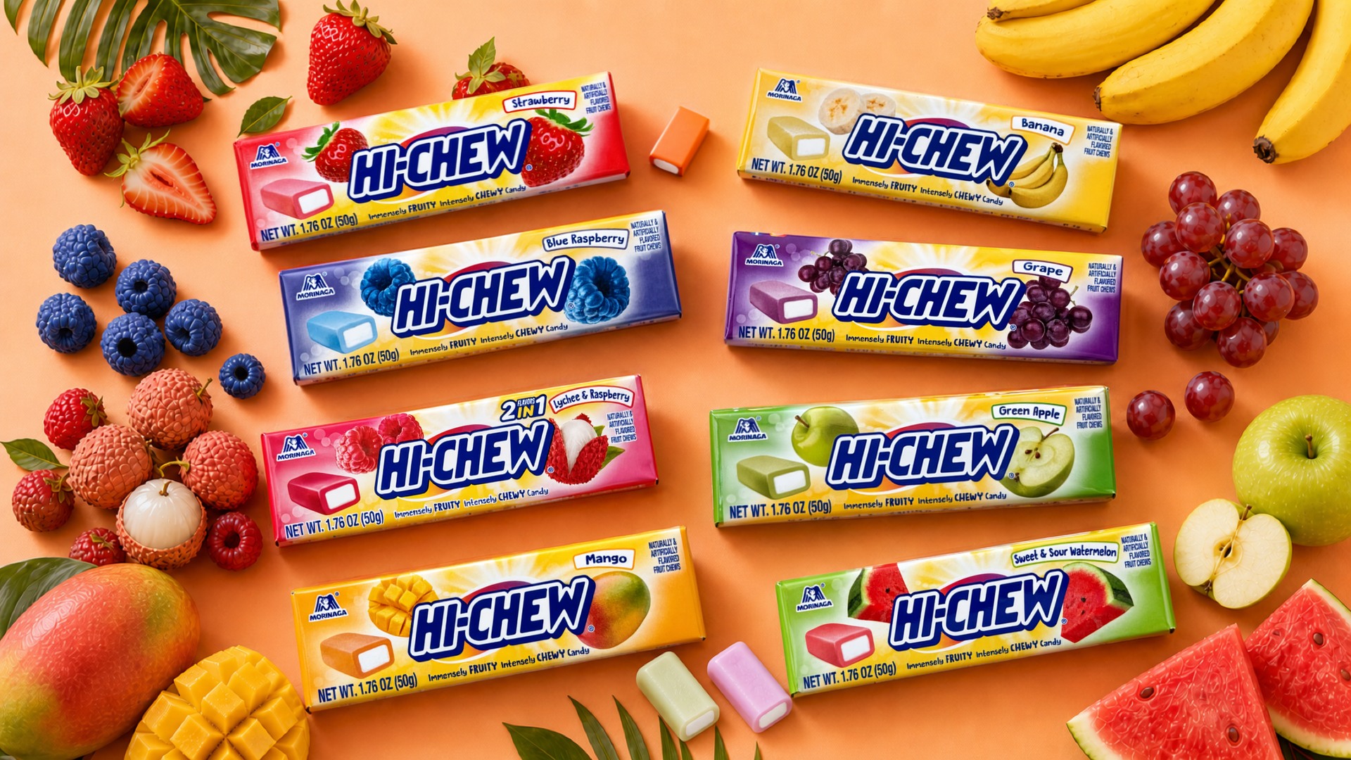 HI-CHEW - Get ready for Back-'CHEW-School with our 3 Superfruit