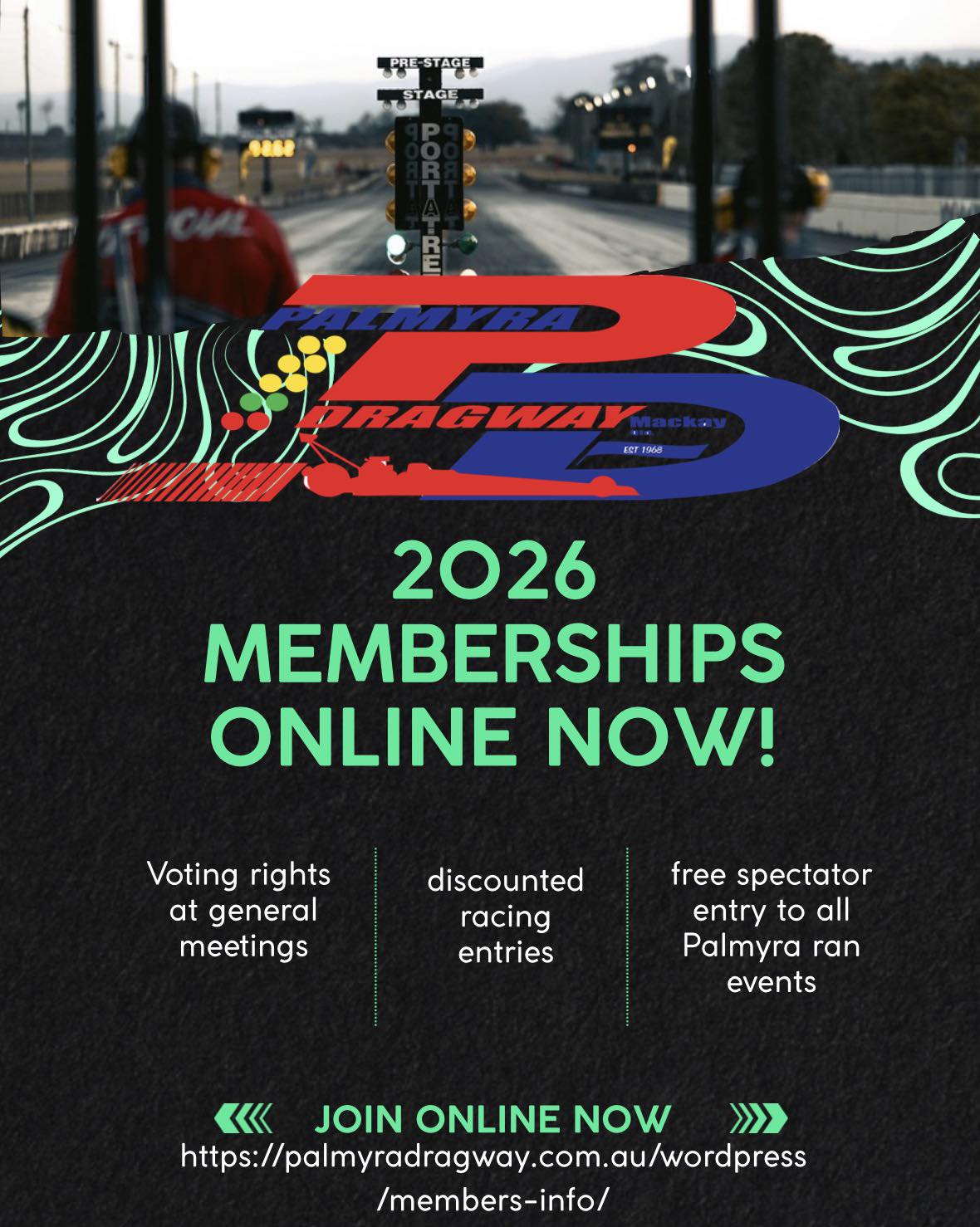 Palmyra - 🏁ATTENTION! 2026 memberships are online🏁 Join Palmyra Dragway ...