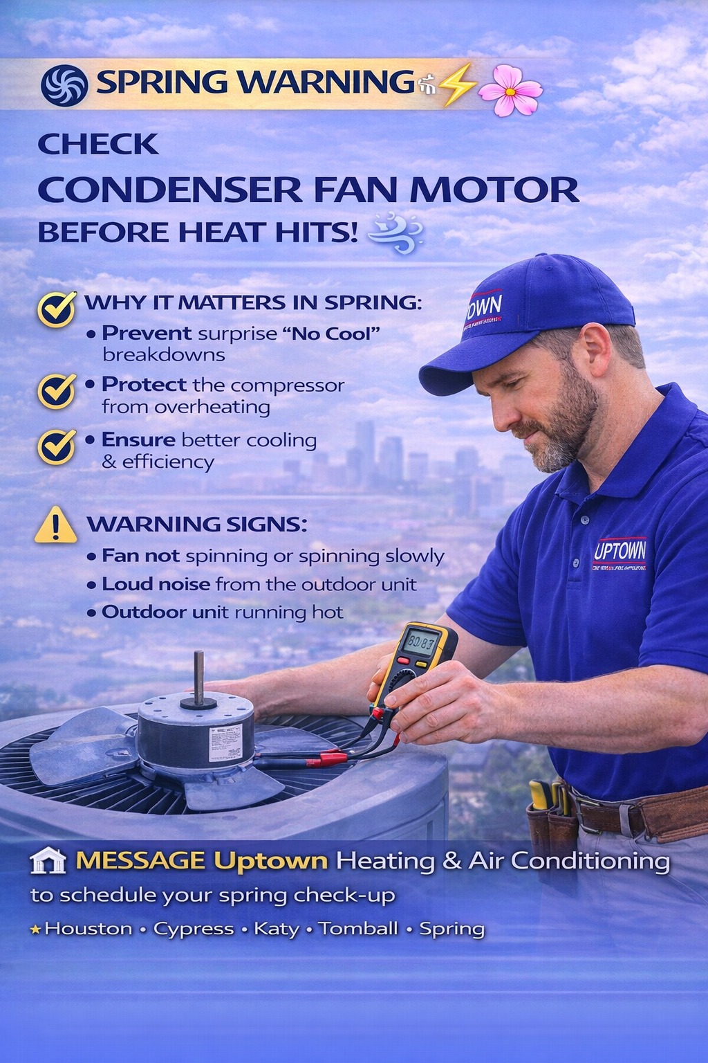 🔥 ️ Heater Turns On... - Uptown Heating & Air Conditioning | Facebook