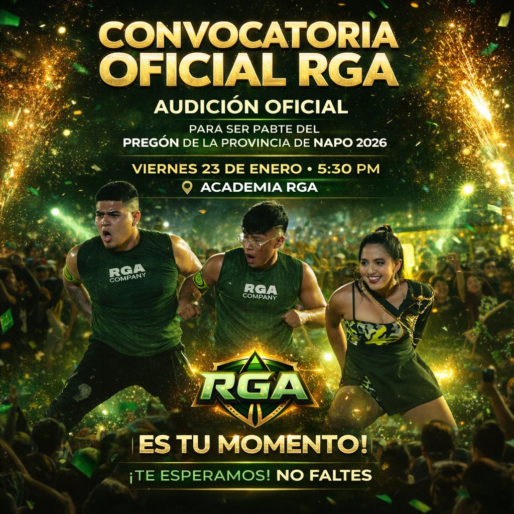 RGA - CONVOCATORIA OFICIAL RGA Audición para el Pregón... | Facebook