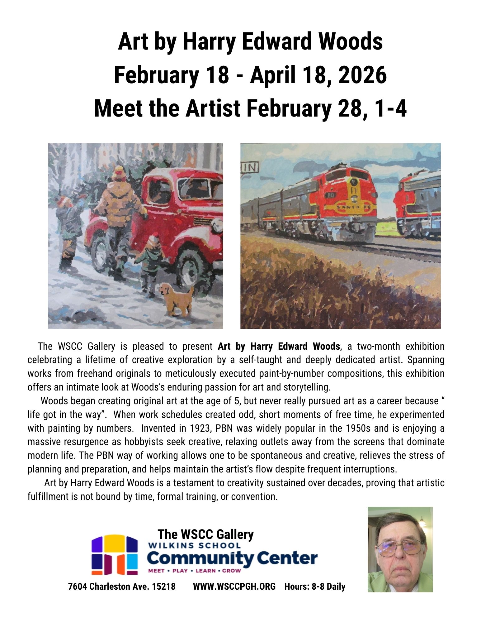 The WSCC Gallery is... - Wilkins School Community Center | Facebook