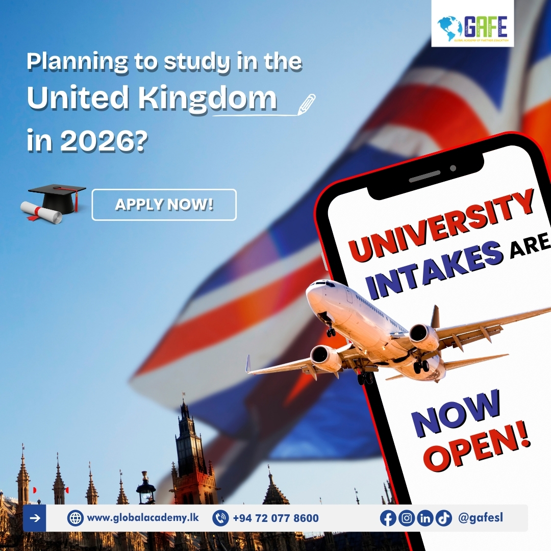 Global - 🇬🇧 UK 2026 INTAKES NOW OPEN! 🇬🇧 Planning to study in the ...