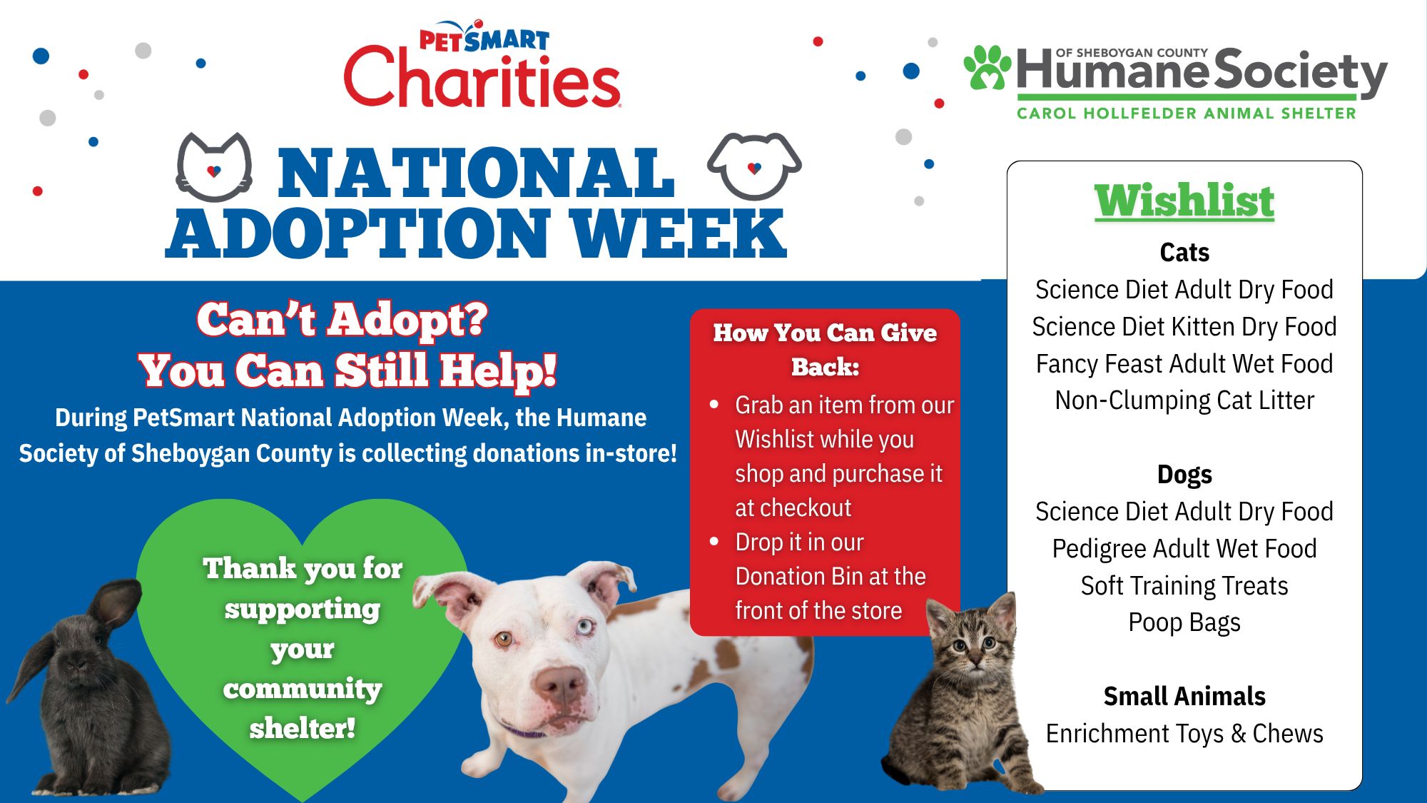 PetSmart National Adoption Week— Adoption Event