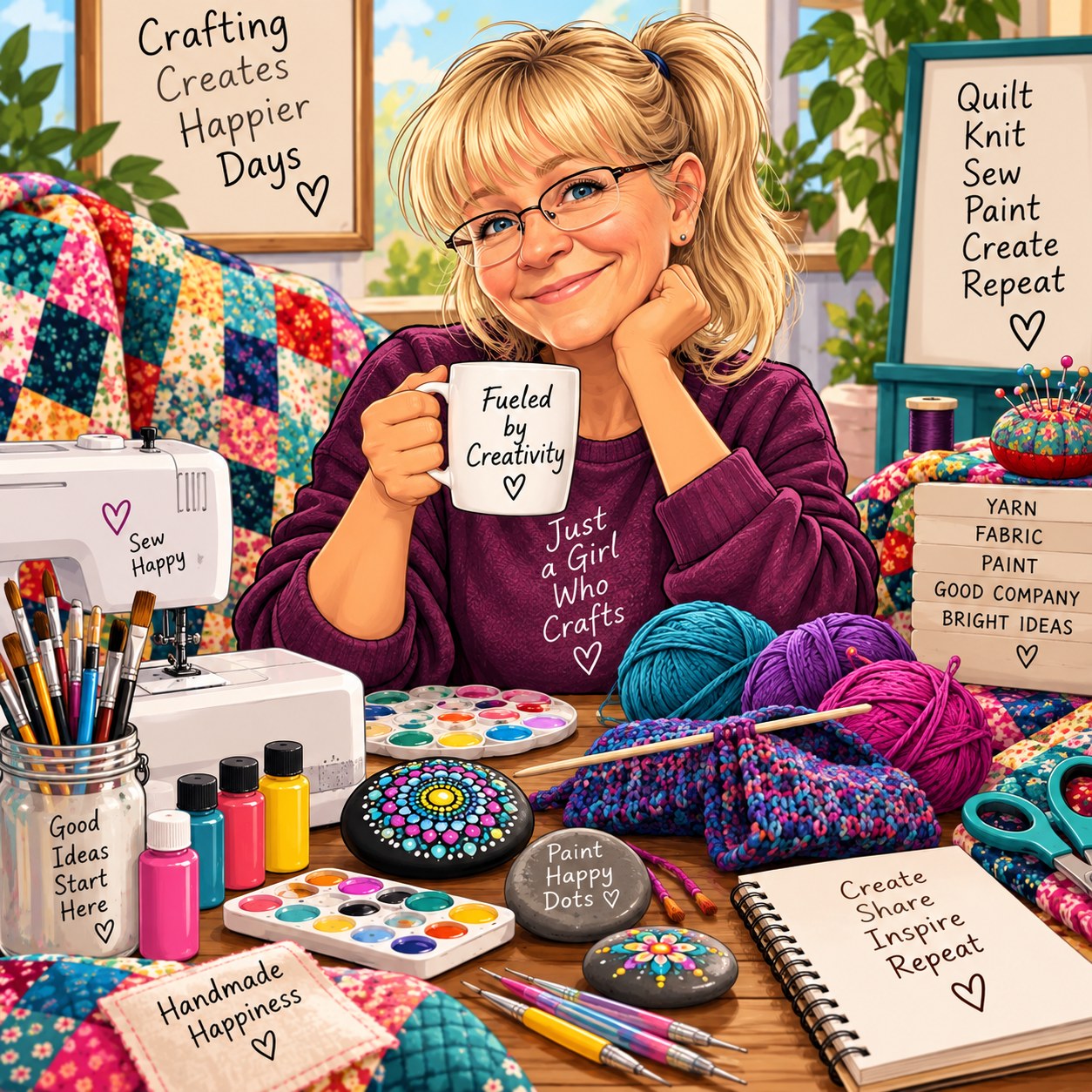 Crafters @ Wadsworth Library