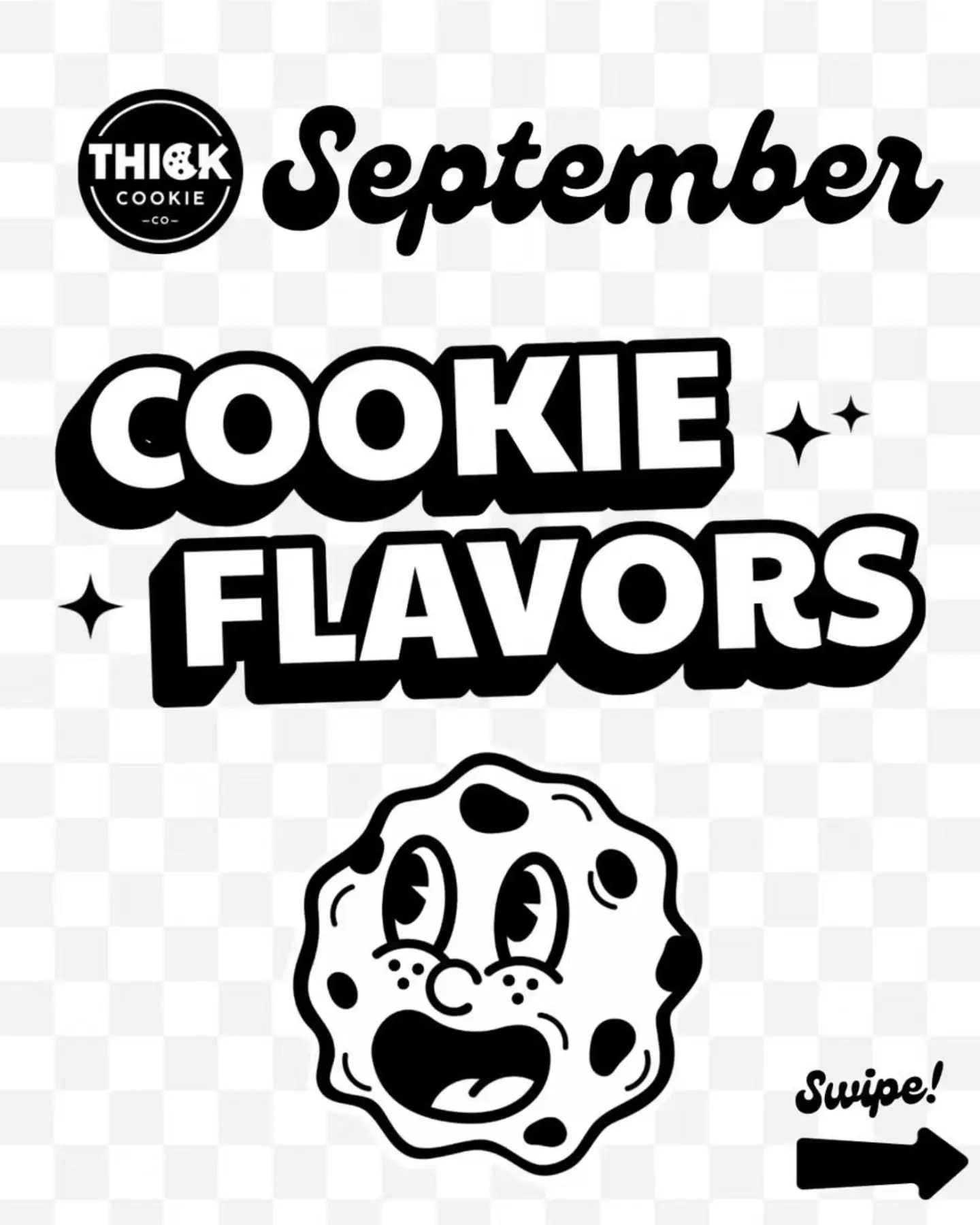 🍪 September cookies have landed at Thick Cookie! 🍪 The new