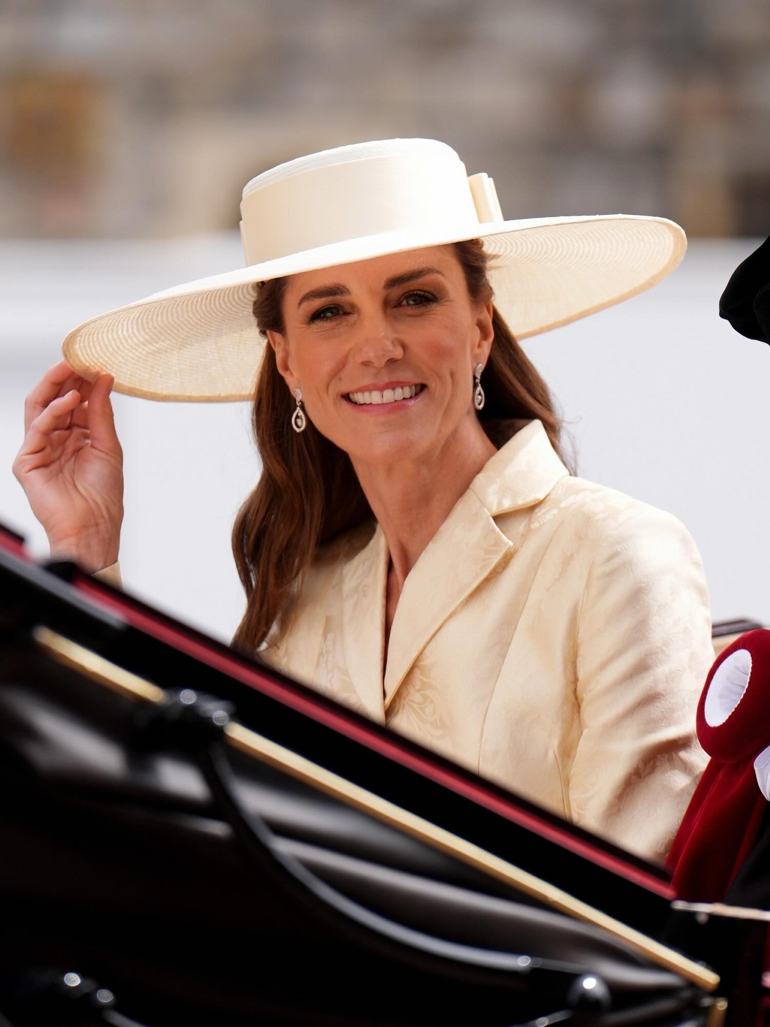 Catherine, Princess of Wales attends the 2026 Order of the Garter Service. #KateMiddleton #RoyalFamily Photos: Getty Images
