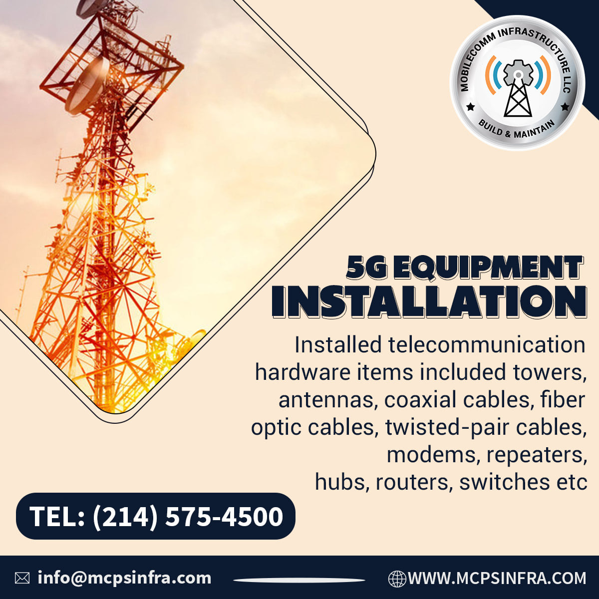 Mobilecomm Infrastructure LLC. | Richardson TX