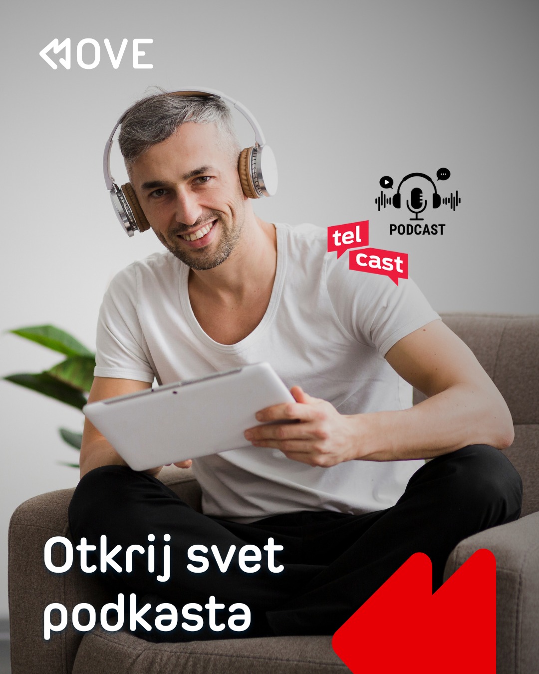 MTEL Global - 😲 Podkasti na MOVE aplikaciji? Da, i to... | Facebook