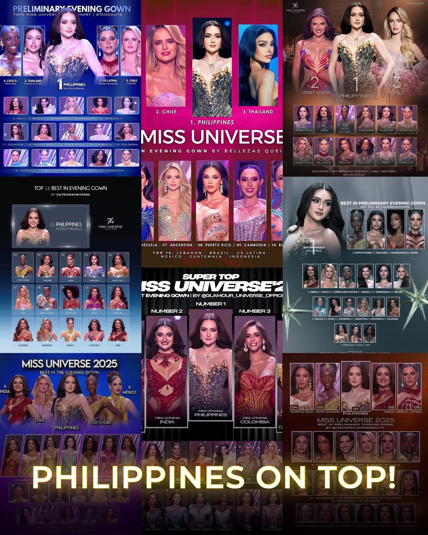 Pageantry - PHILIPPINES ON TOP! 👑🇵🇭 ️ LOOK: Miss Universe Philippines ...