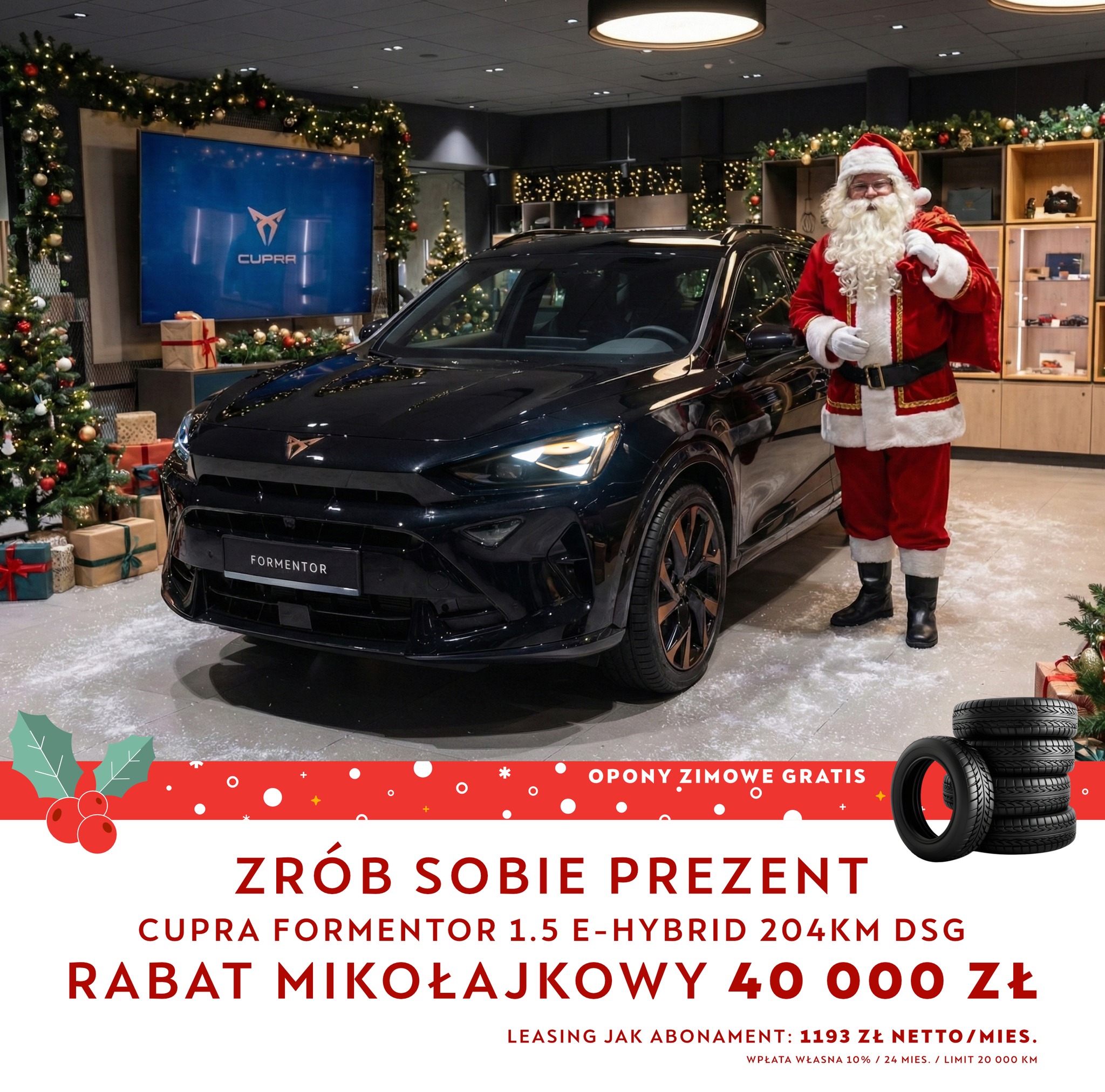 CUPRA - 🎅 Mikołajkowa super oferta 💥 CUPRA Formentor - jedyny ...