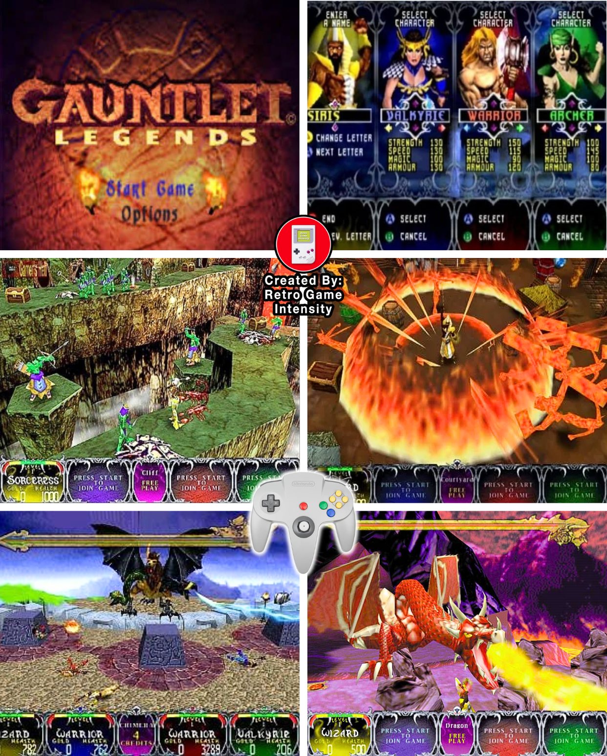 Gauntlet sequel in 3D at local arcade in 98