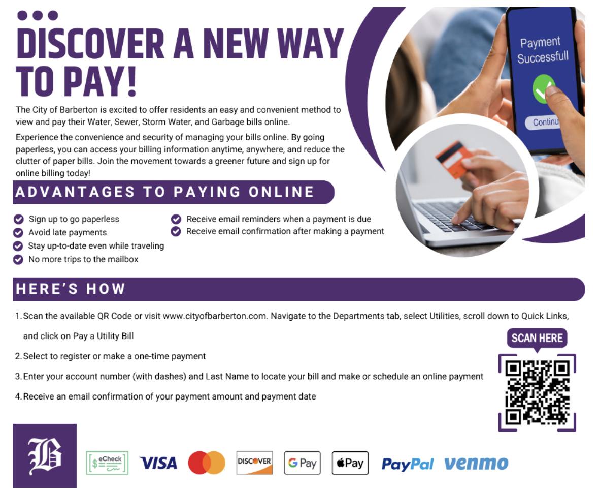 Herald - 💳 Discover a New Way to Pay Your Utility Bills 💳 City of ...