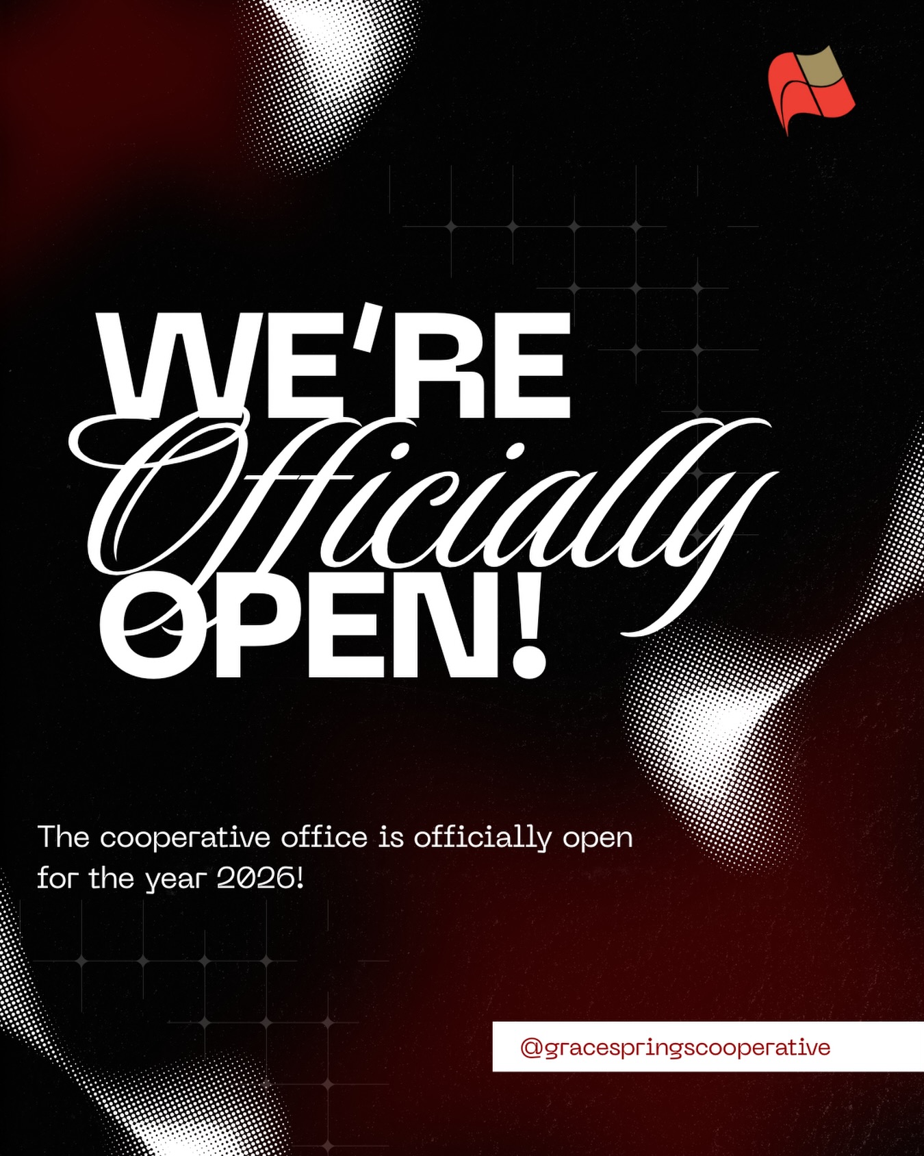 Grace - We’re officially OPEN! 🎉 The cooperative office is back in full ...
