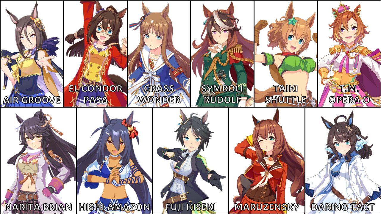 Uma Musume: Pretty Derby Indonesia. | 2. Team Rigil (Anime-Formed Teams ...