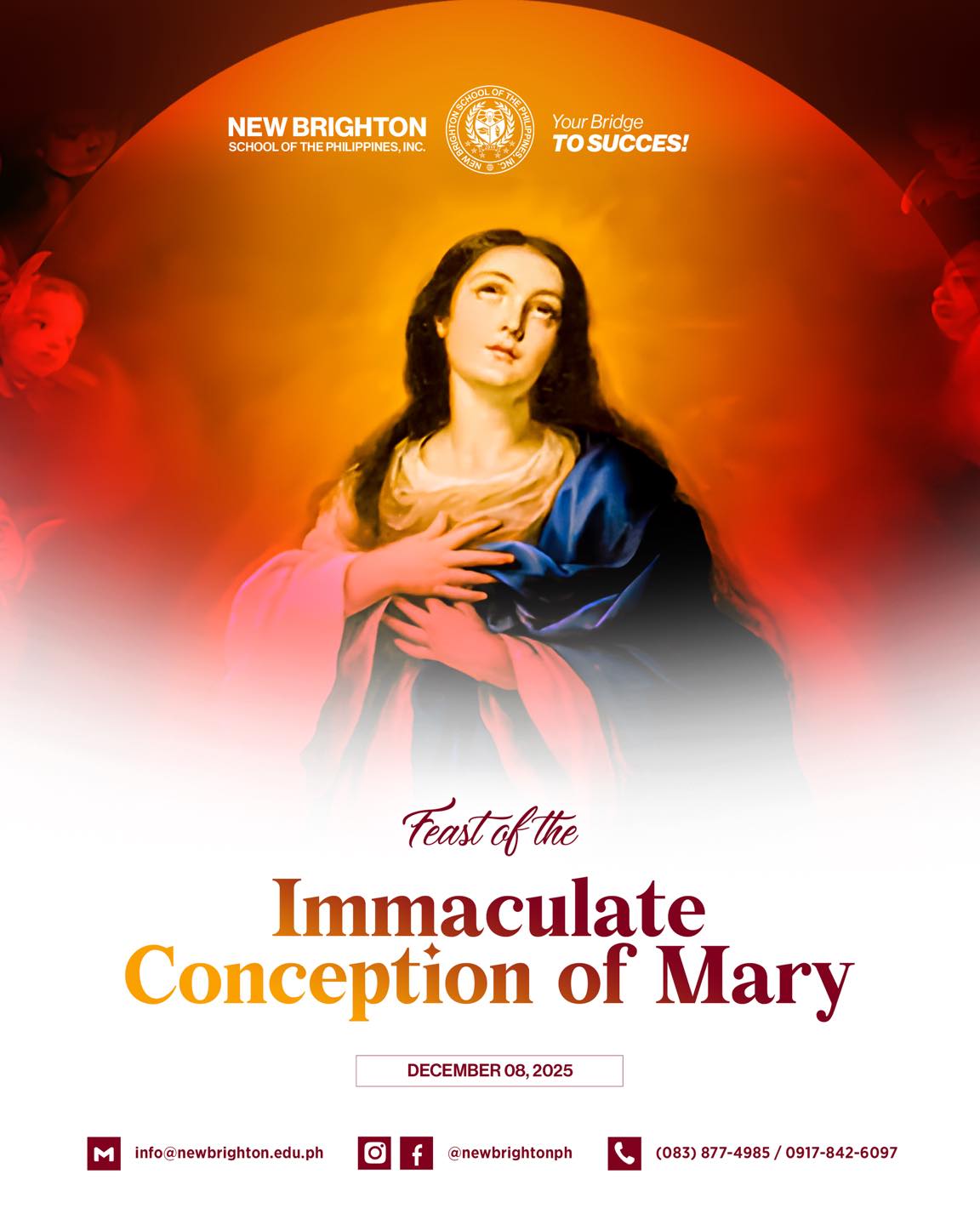 New - Happy Feast of the Immaculate Conception of Mary! Today, we honor ...