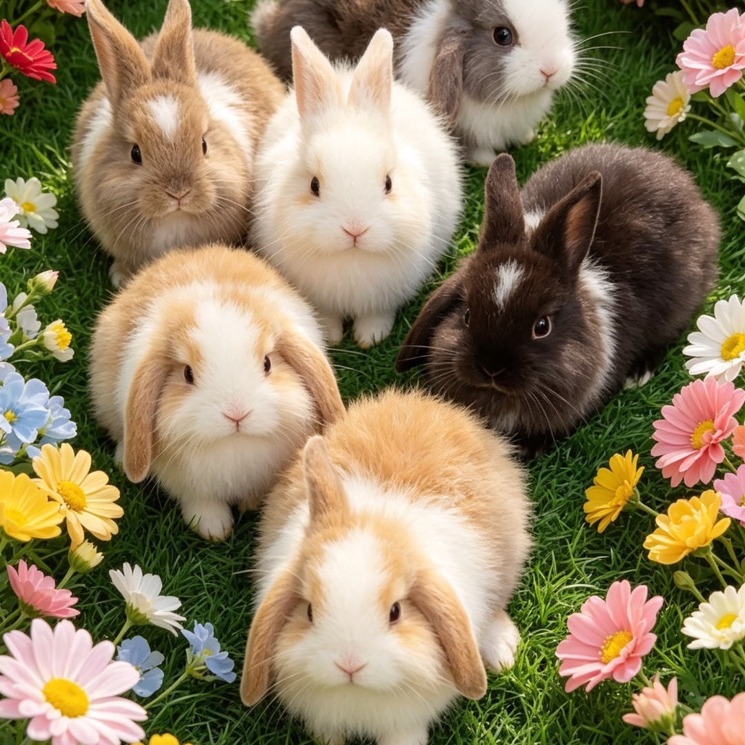 healthy and cute baby rabbits #Rabbit #bunnys #animals #pets #fyp ...