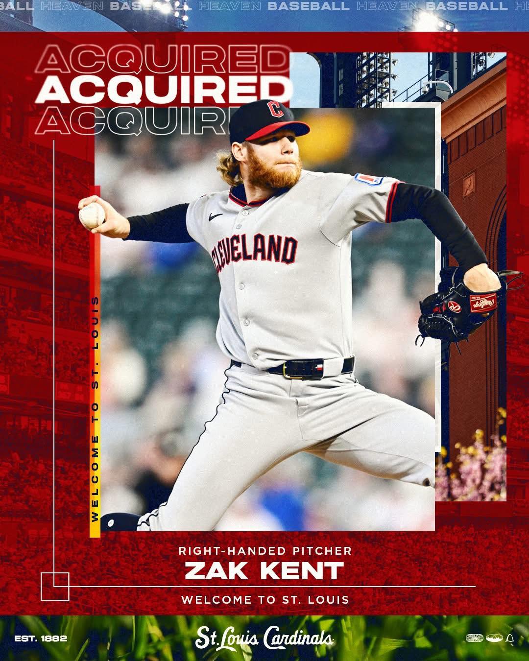 Cardinals - The St. Louis Cardinals have claimed RHP Zak Kent off of ...