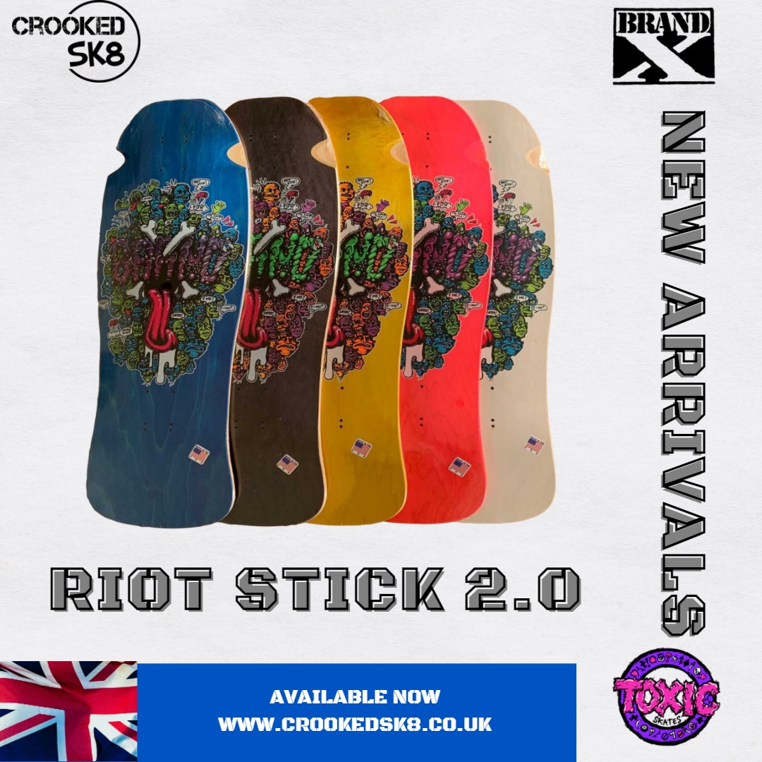 Crookedsk8 - The story continues, the Riot Stick 2.0 has...