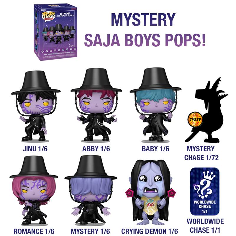 New Mystery Saja Boys, Horror, One Piece and Flora Pops now