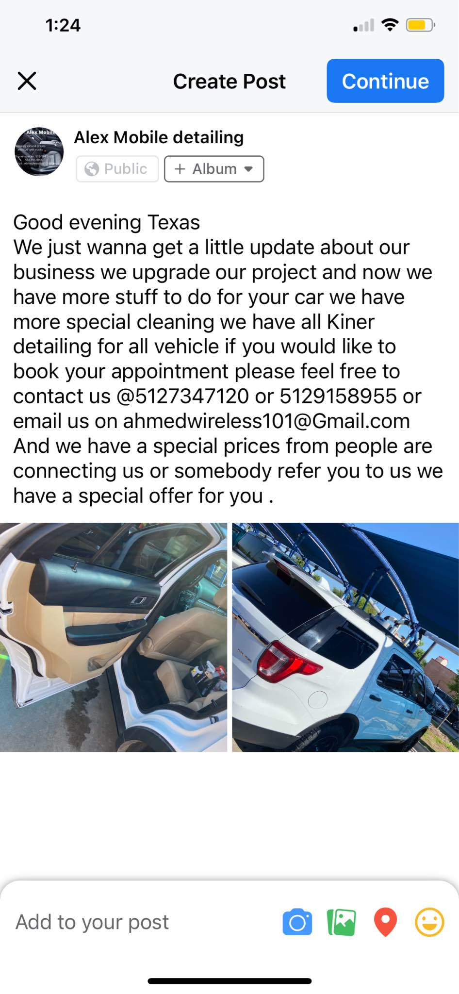 Alex Mobile Detailing | Facebook