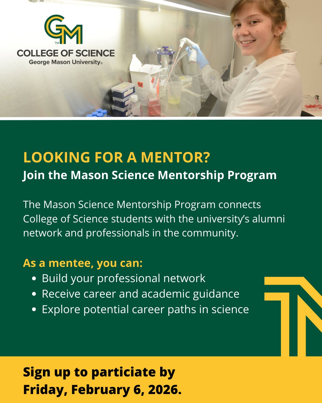 College of... - College of Science at George Mason University