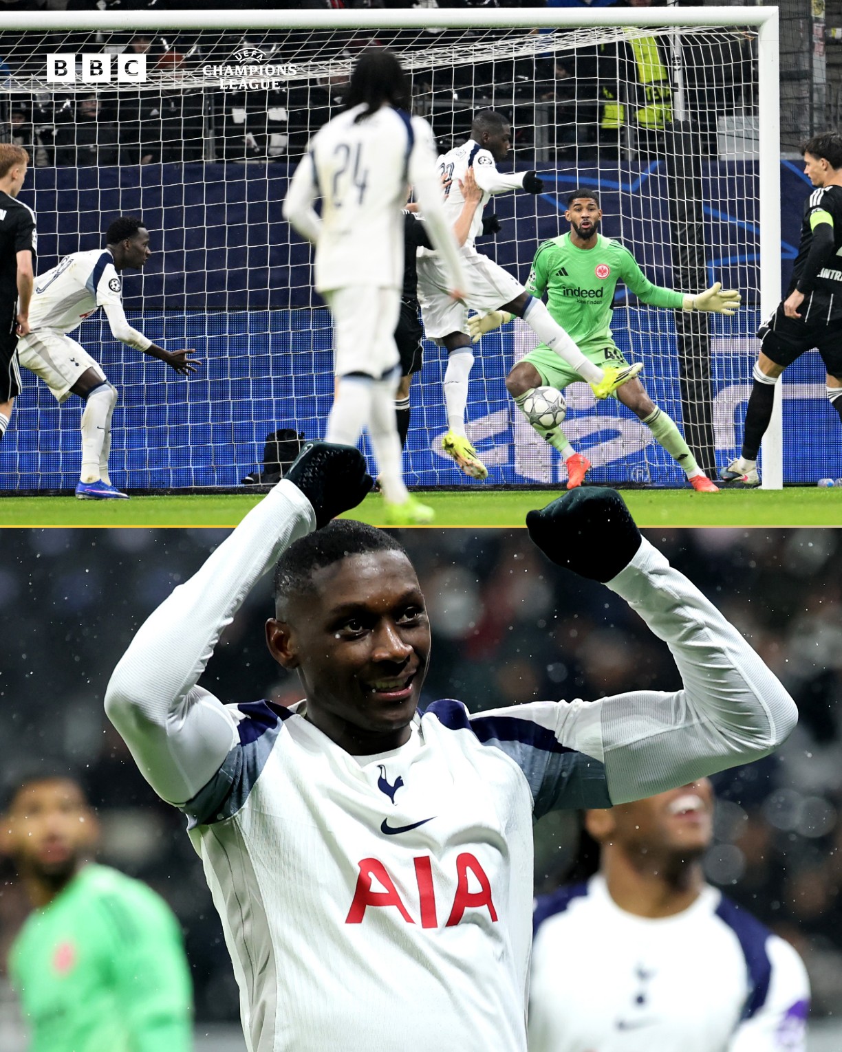 Match - Kolo Muani scores against his former club Eintracht Frankfurt 🎯 ...