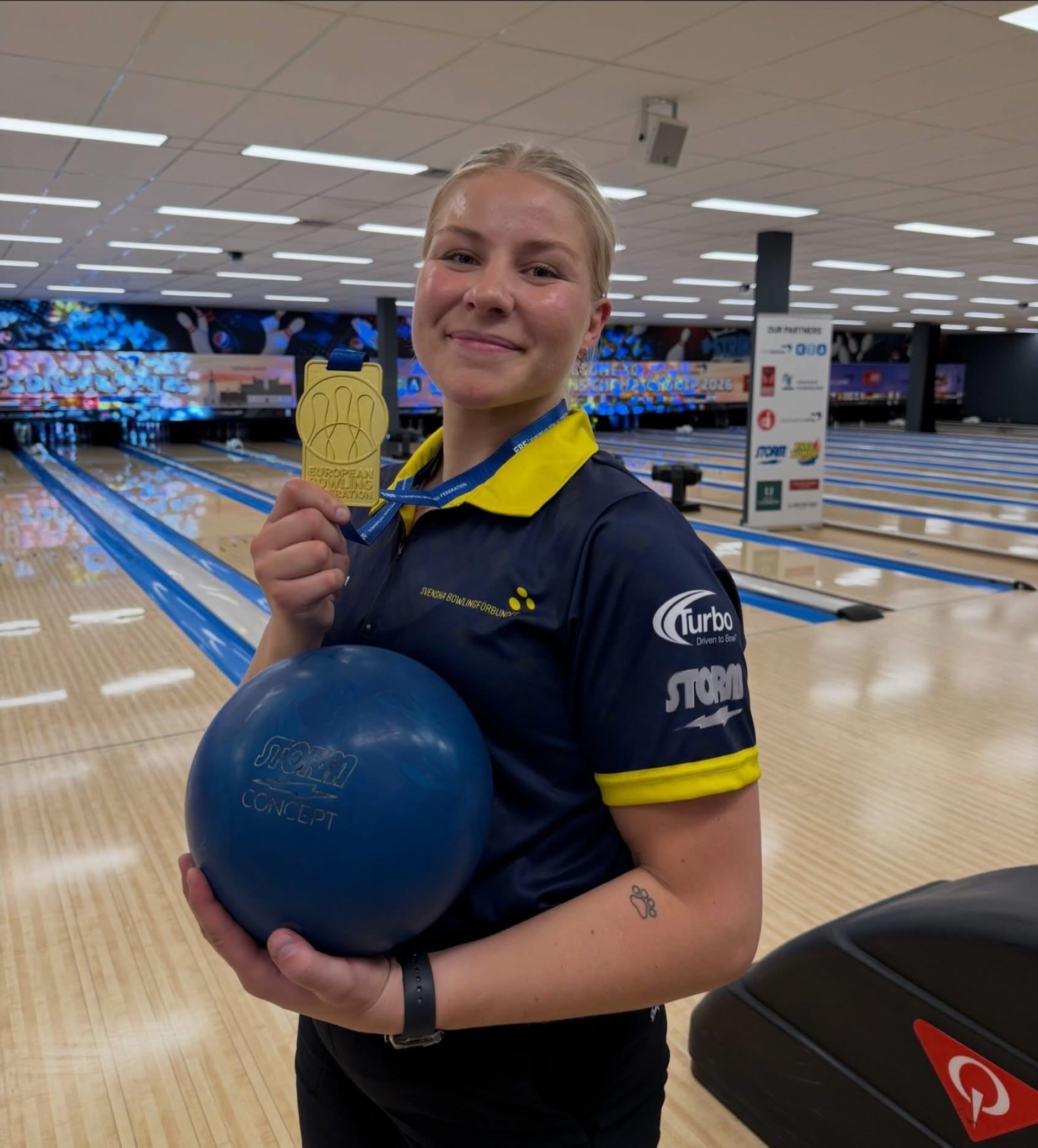 Nora Johansson goes back to back European Champion ? She defended 
