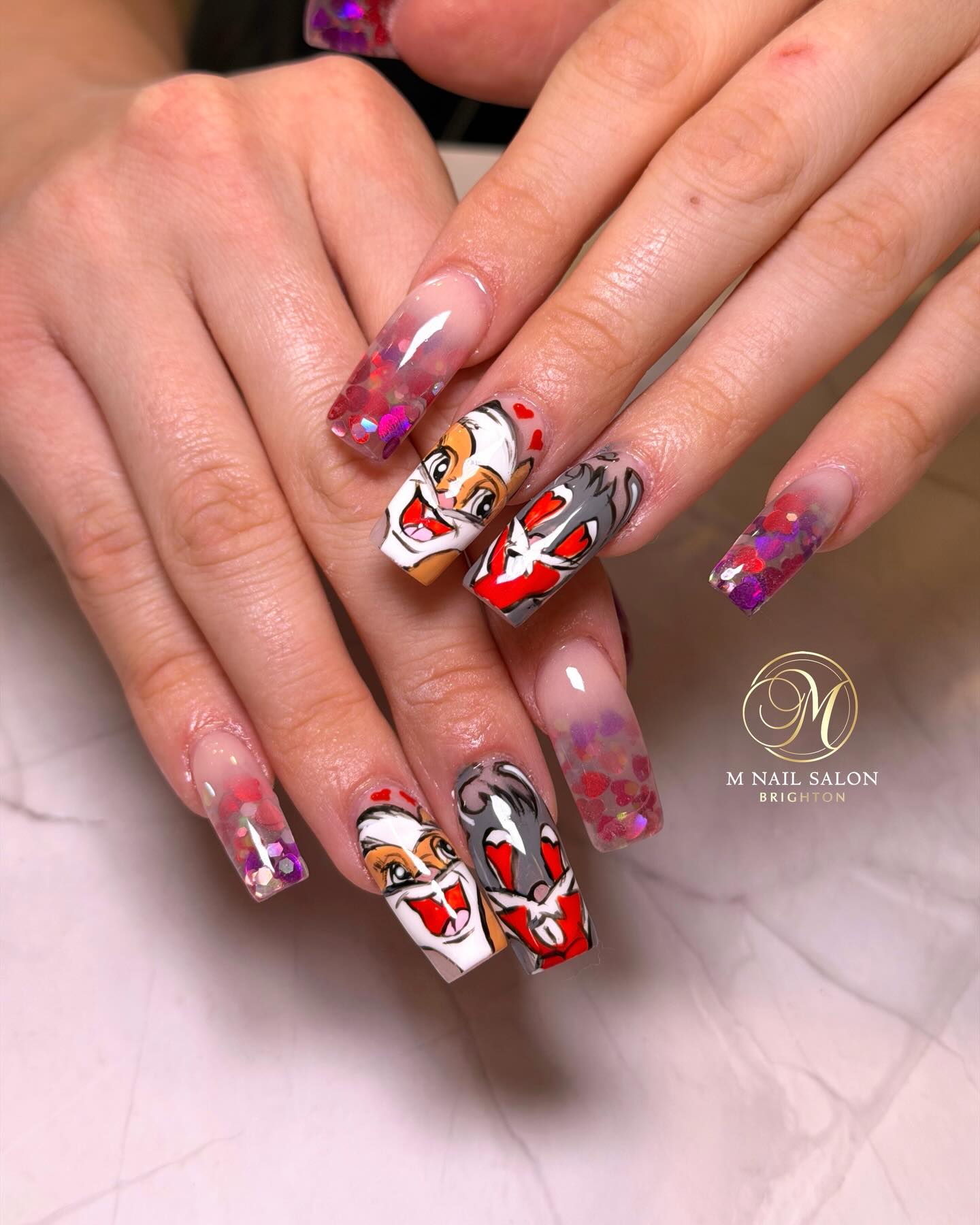 M_nail♡ M NAIL - Valentine vibes, nail edition 💘💅 Done by Sheloz ___