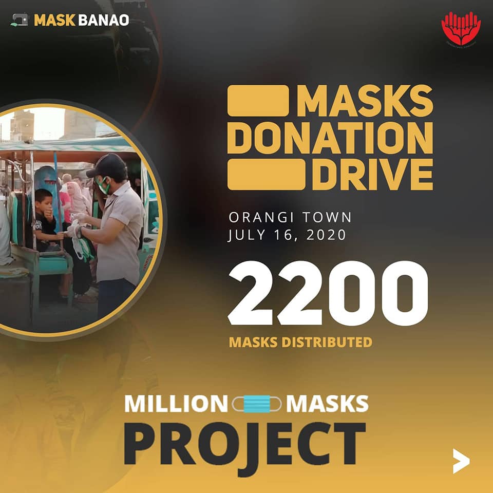 Mask Banao - The Million Masks Project continued this week...